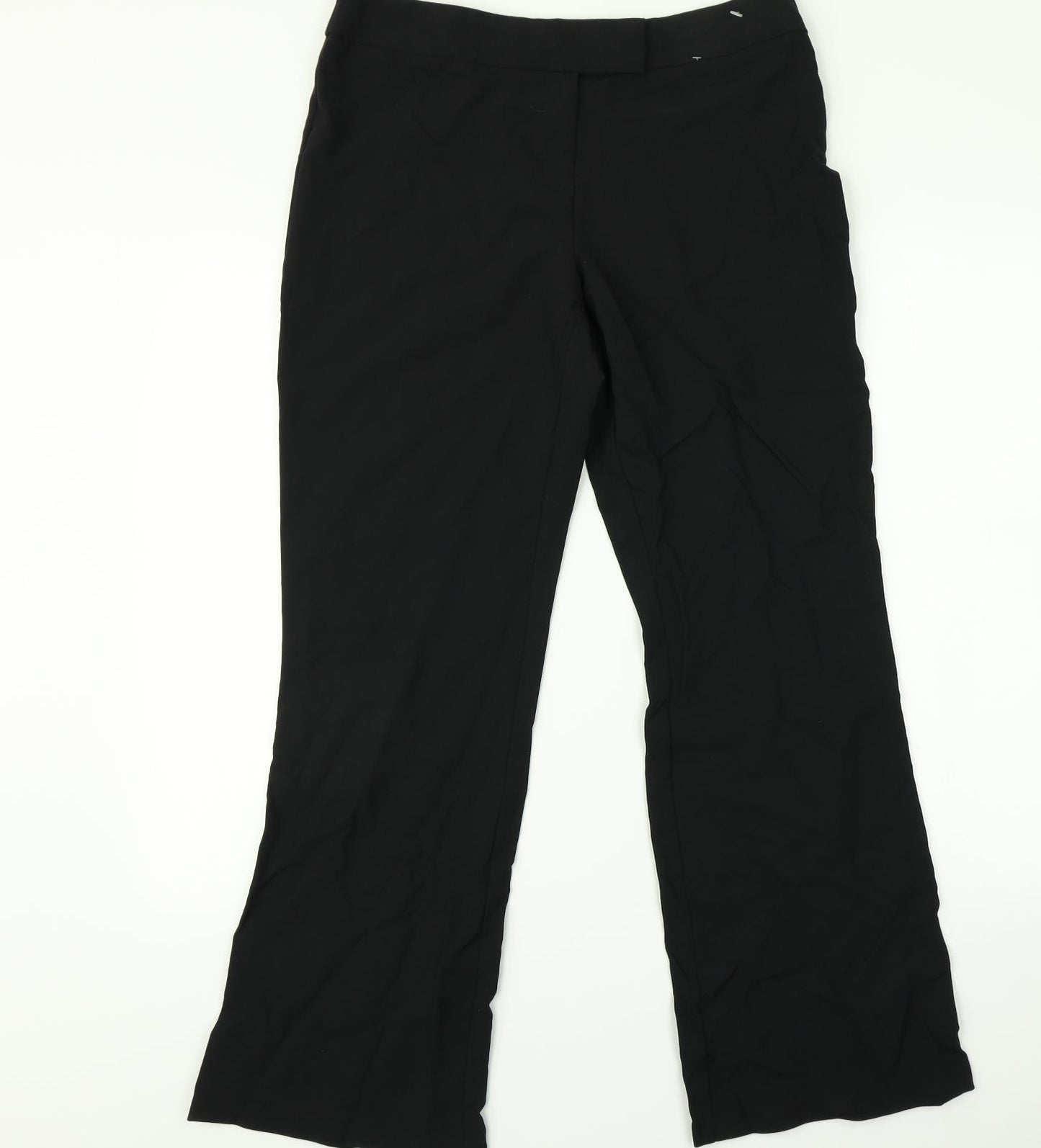 George Womens Black   Trousers  Size 12 L28 in