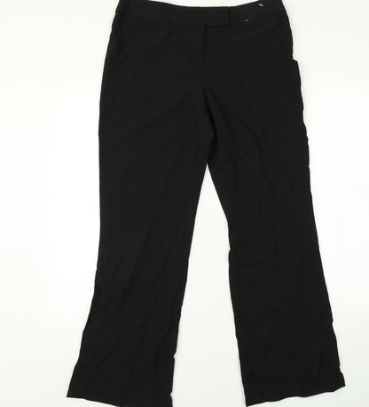 George Womens Black   Trousers  Size 12 L28 in