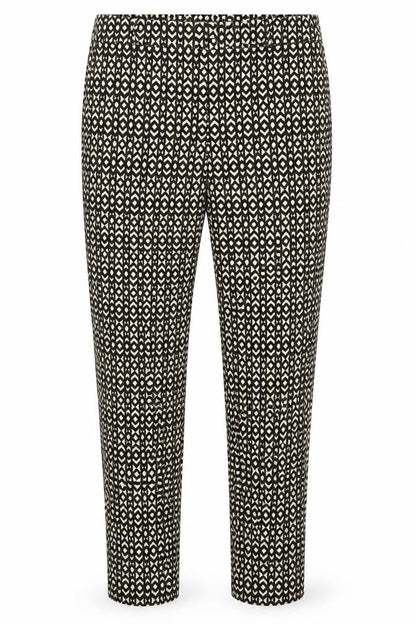Capri Womens Multicoloured Argyle/Diamond  Trousers  Size 8 L26 in