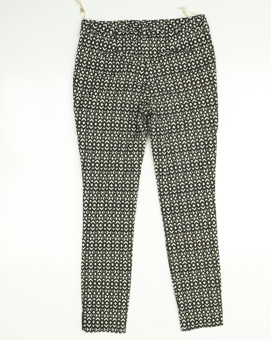 Capri Womens Multicoloured Argyle/Diamond  Trousers  Size 8 L26 in