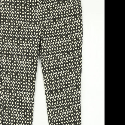 Capri Womens Multicoloured Argyle/Diamond  Trousers  Size 8 L26 in