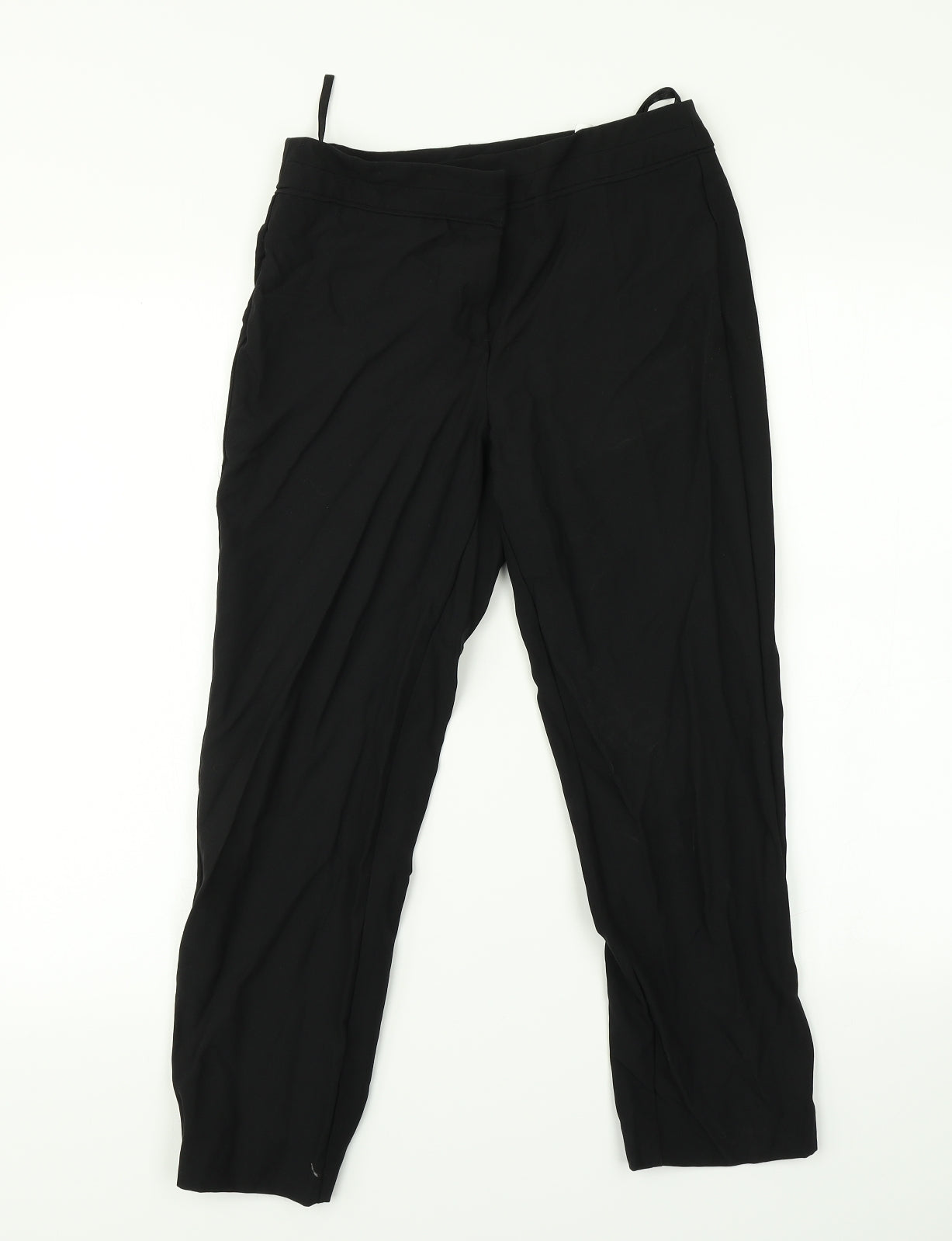 Womens UK Size 6 F&F Regular Fit  Black Trousers