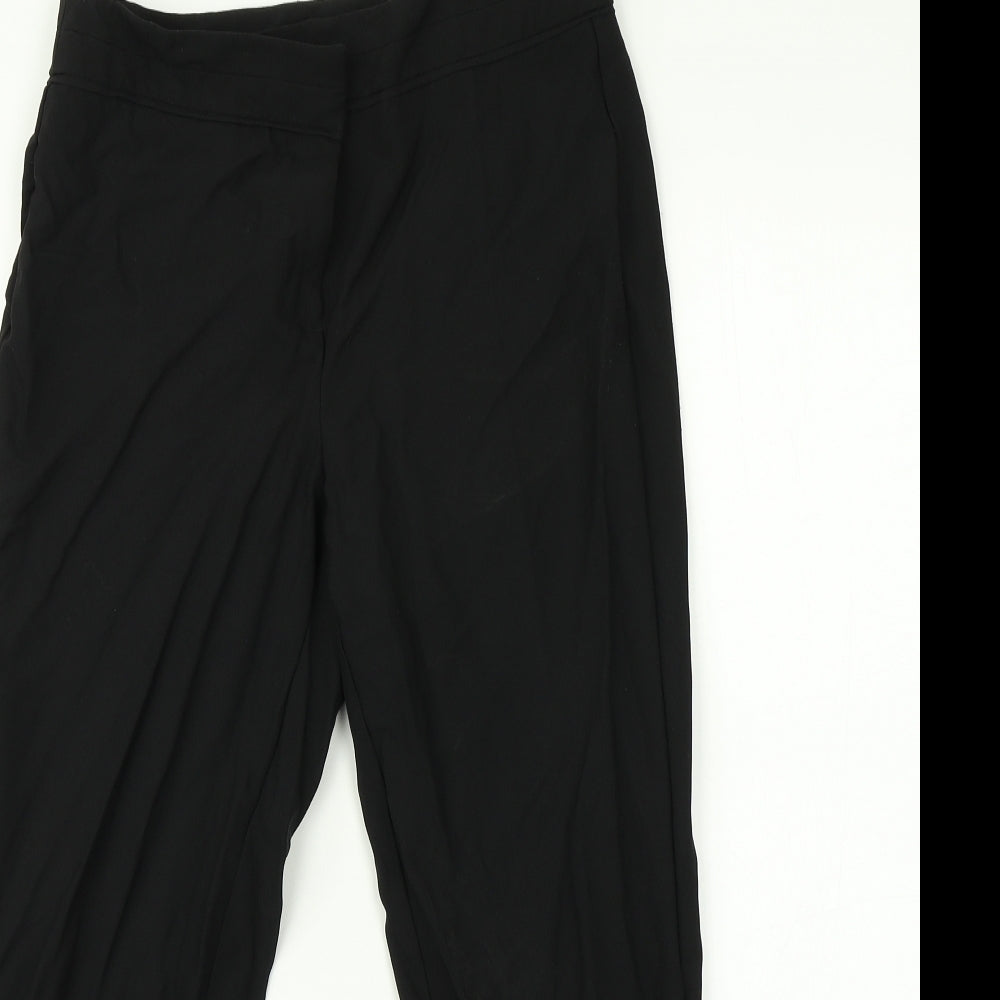 Womens UK Size 6 F&F Regular Fit  Black Trousers