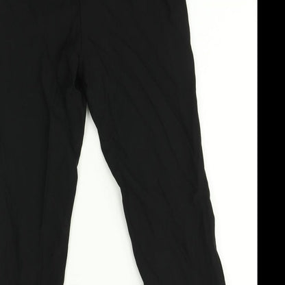 Womens UK Size 6 F&F Regular Fit  Black Trousers