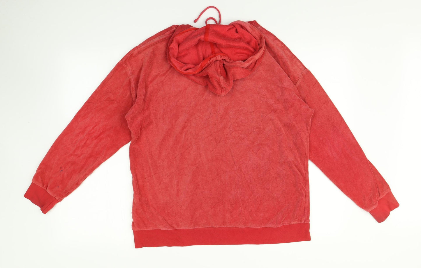 Papaya Womens Red   Pullover Hoodie Size M