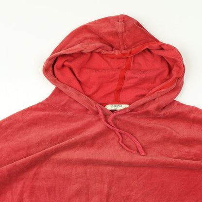 Papaya Womens Red   Pullover Hoodie Size M