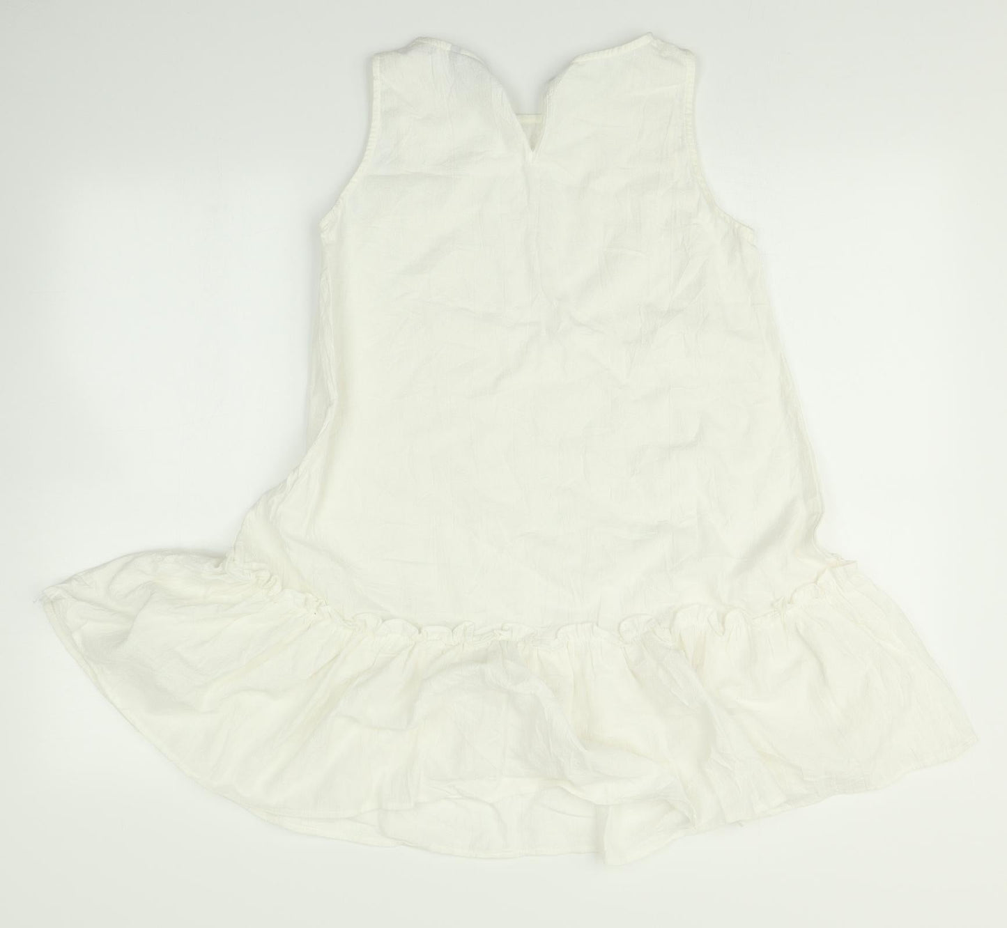 SheIn Womens White   Skater Dress  Size XS