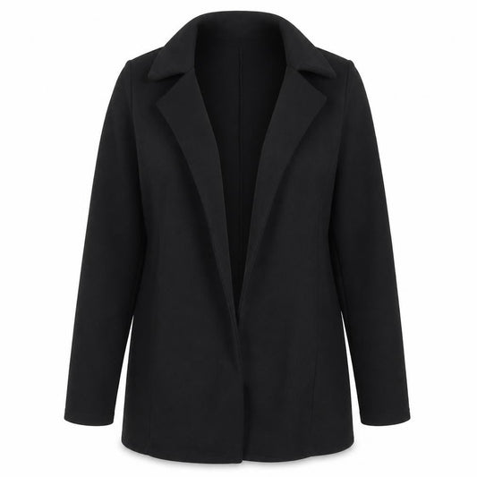 Womens UK Size 10 PRETTYLITTLETHING Black Jacket