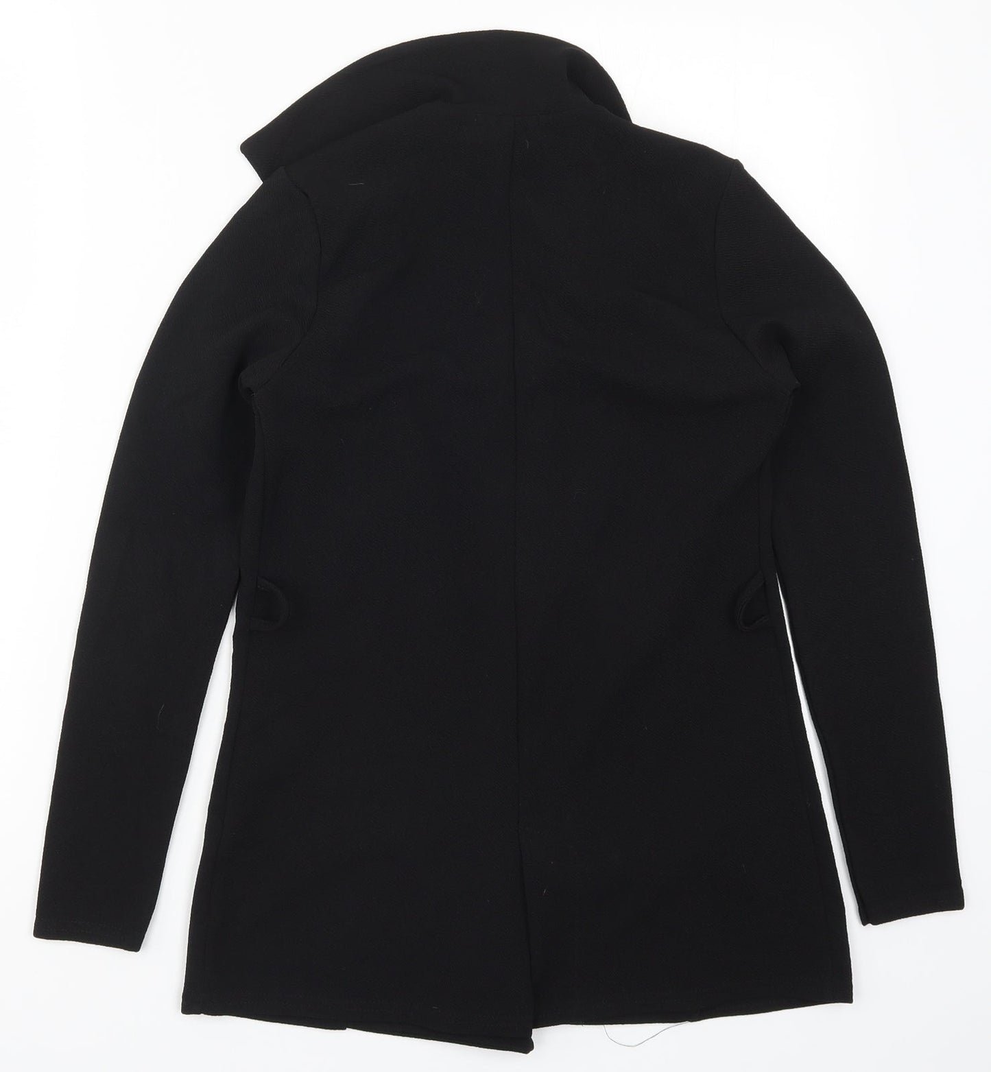 Womens UK Size 10 PRETTYLITTLETHING Black Jacket