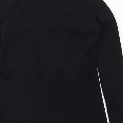 Womens UK Size 10 PRETTYLITTLETHING Black Jacket