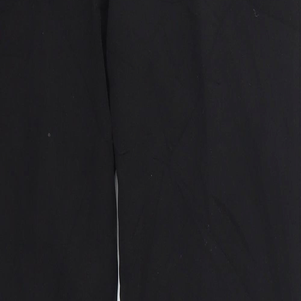 Womens UK Size 8 Reverse Regular Fit  Black Trousers