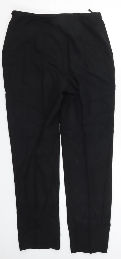 Womens UK Size 14 Marks and Spencer Regular Fit  Black Trousers