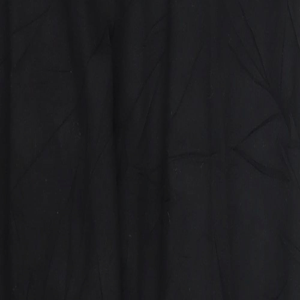 Womens UK Size 14 Marks and Spencer Regular Fit  Black Trousers