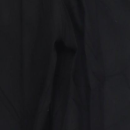 Womens UK Size 14 Marks and Spencer Regular Fit  Black Trousers