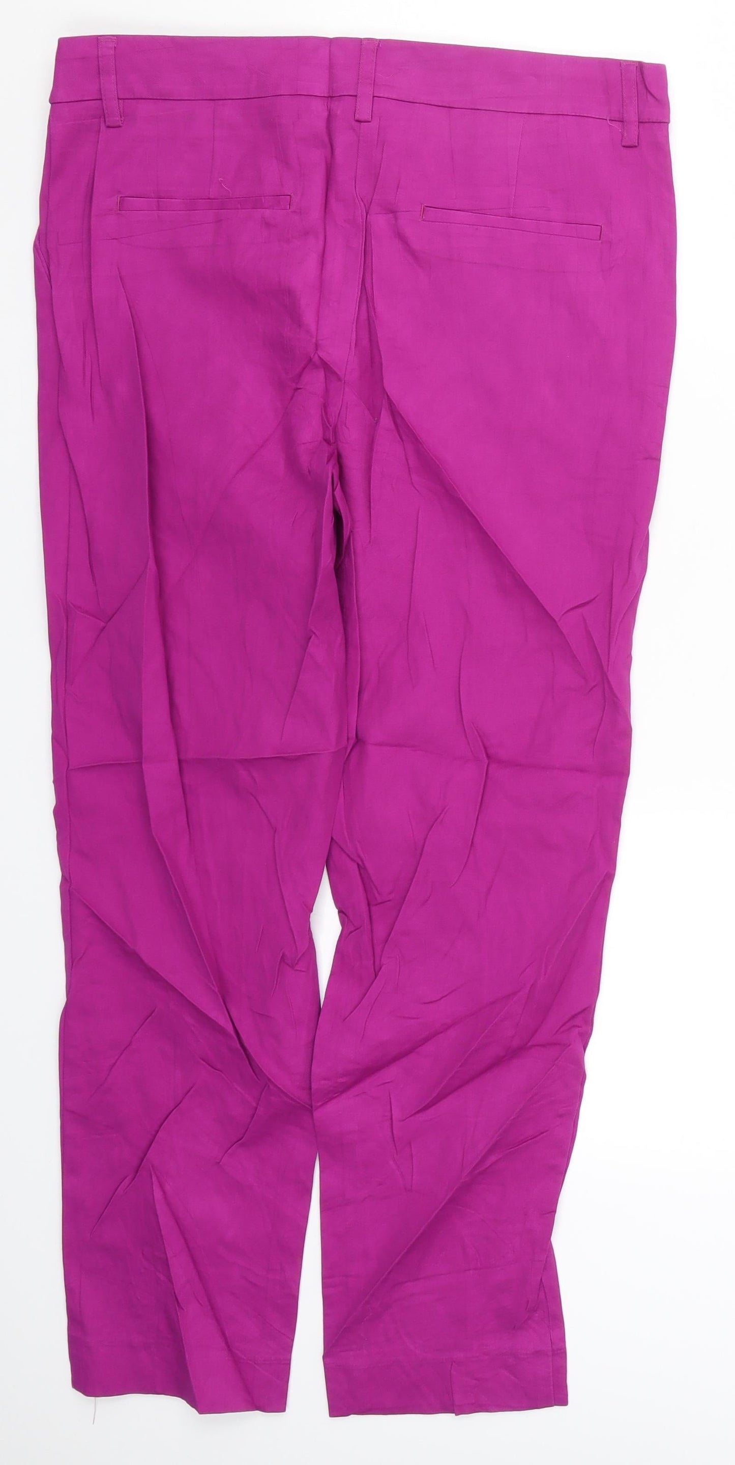Womens UK Size 33 in Preworn Regular Fit  Pink Trousers