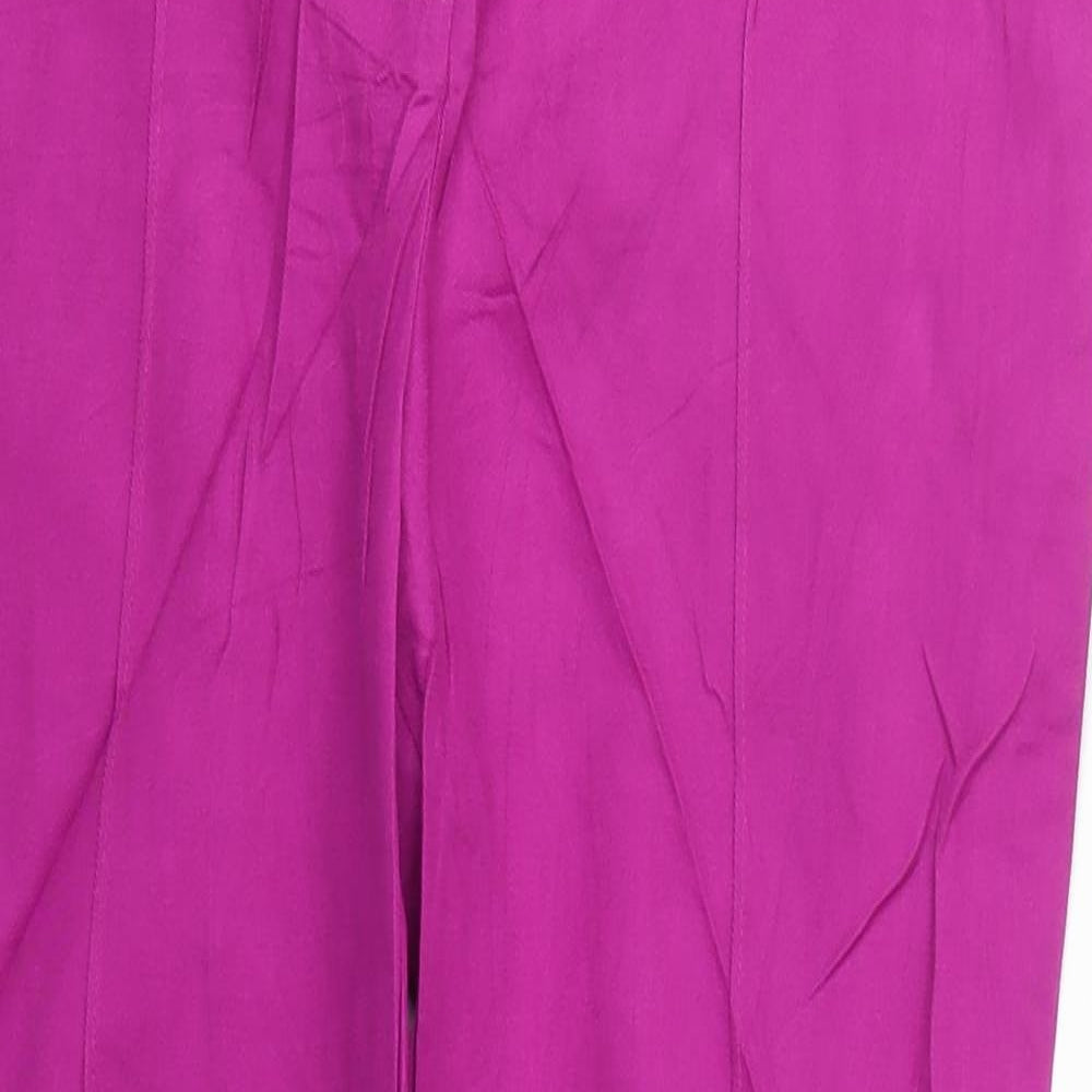 Womens UK Size 33 in Preworn Regular Fit  Pink Trousers