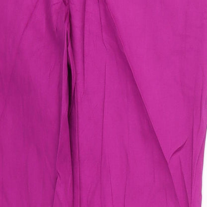 Womens UK Size 33 in Preworn Regular Fit  Pink Trousers