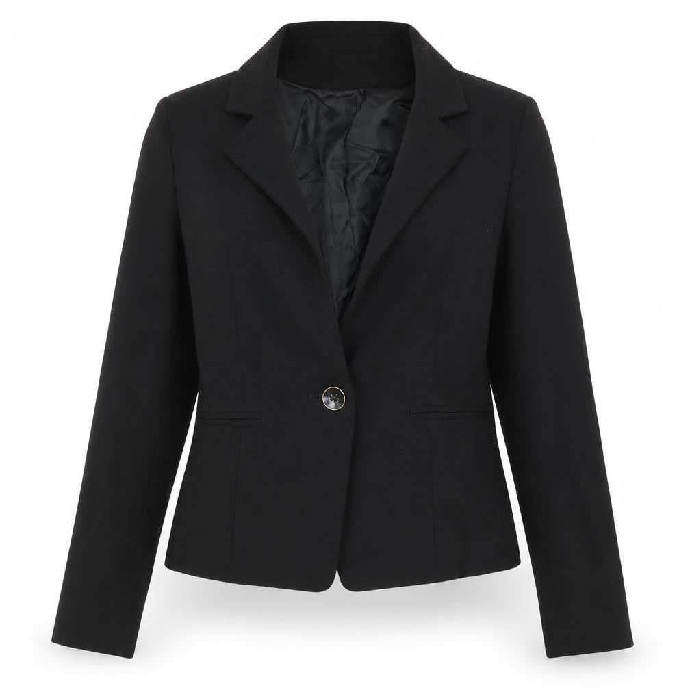 Womens UK Size 6 Atmosphere Regular Black Suit Jacket