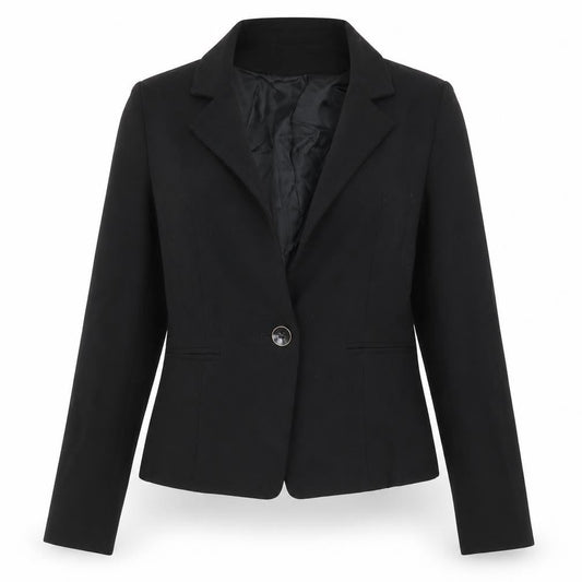 Womens UK Size 6 Atmosphere Regular Black Suit Jacket