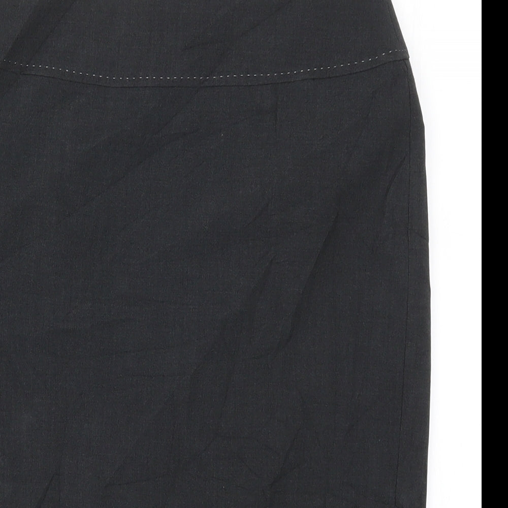 Marks and Spencer Womens Grey   Straight & Pencil Skirt Size 8