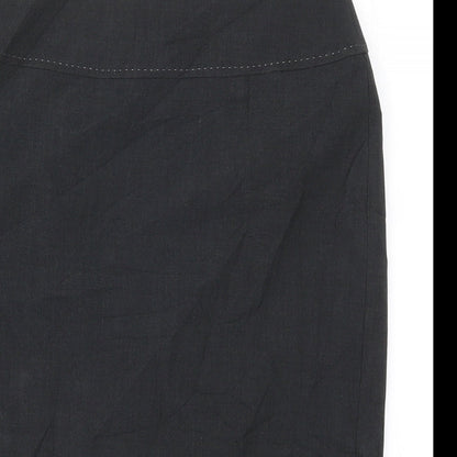 Marks and Spencer Womens Grey   Straight & Pencil Skirt Size 8