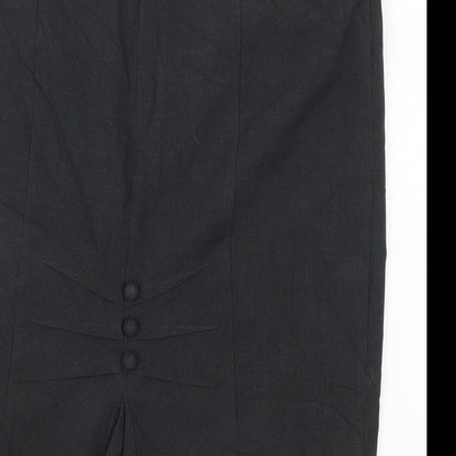 Marks and Spencer Womens Grey   Straight & Pencil Skirt Size 8