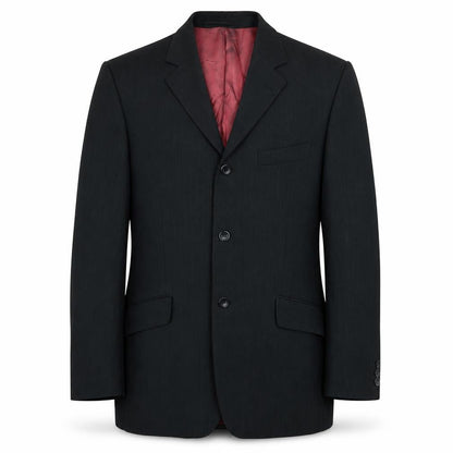 Mens UK Size 38 REMUS Regular Black Suit Jacket