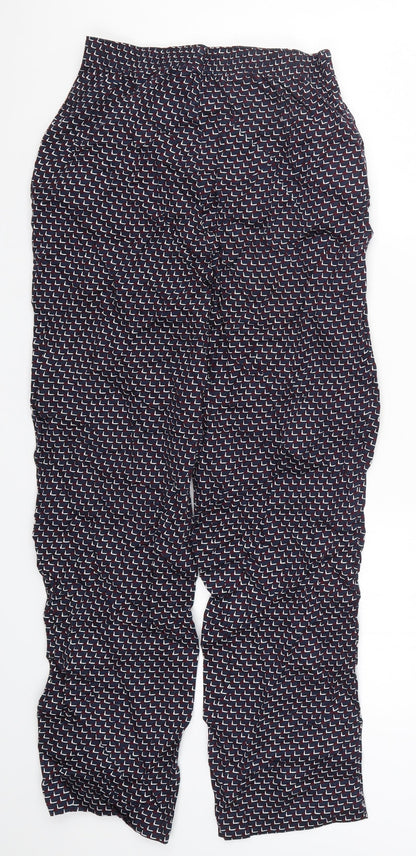 Womens UK Size S Marks and Spencer Regular Fit  Red Trousers