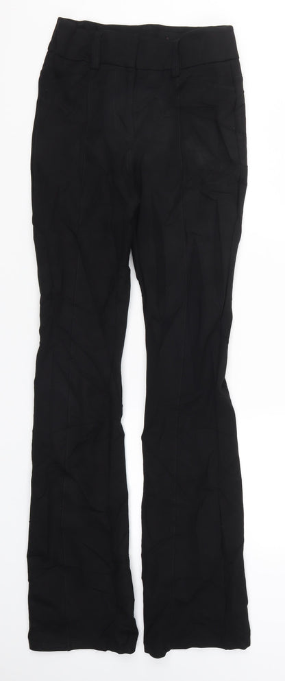 Womens UK Size 28 in Preworn Regular Fit  Black Trousers