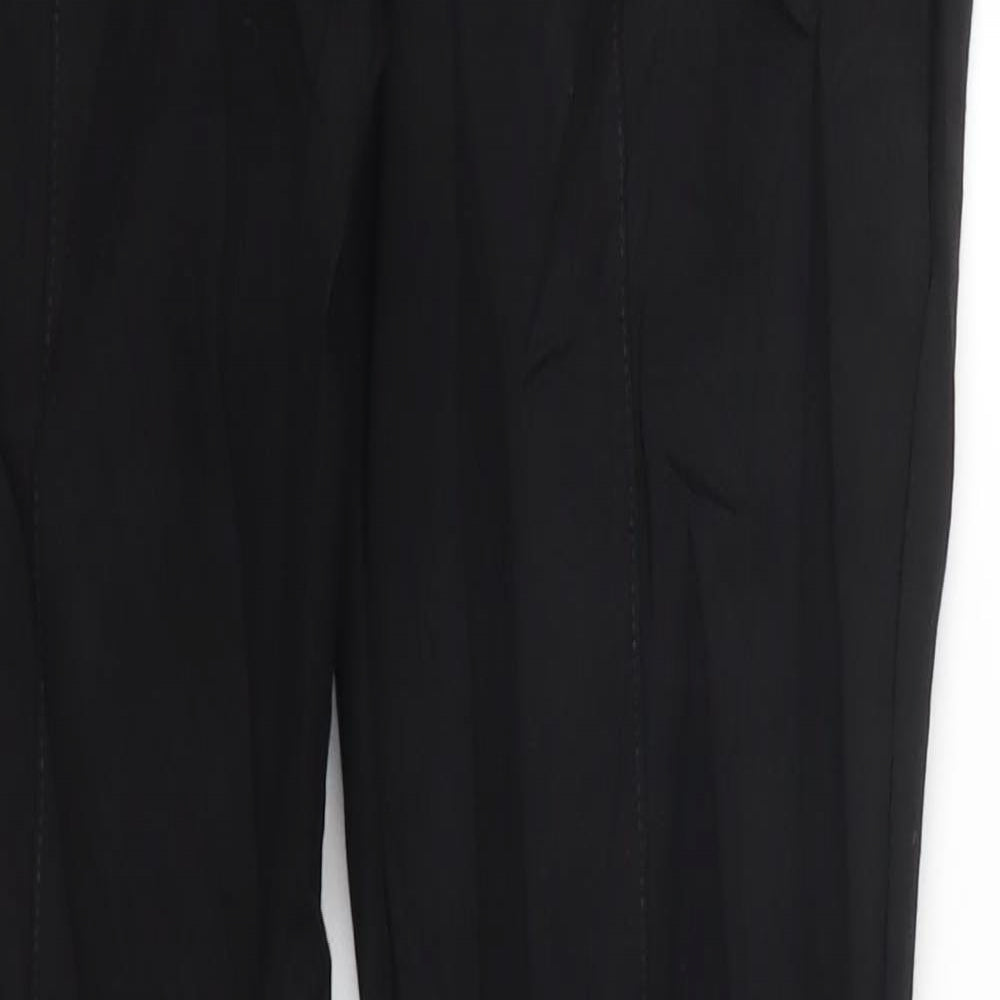 Womens UK Size 28 in Preworn Regular Fit  Black Trousers