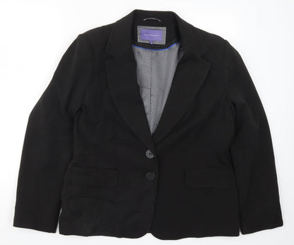Autonomy Womens Black   Jacket Suit Jacket Size 18