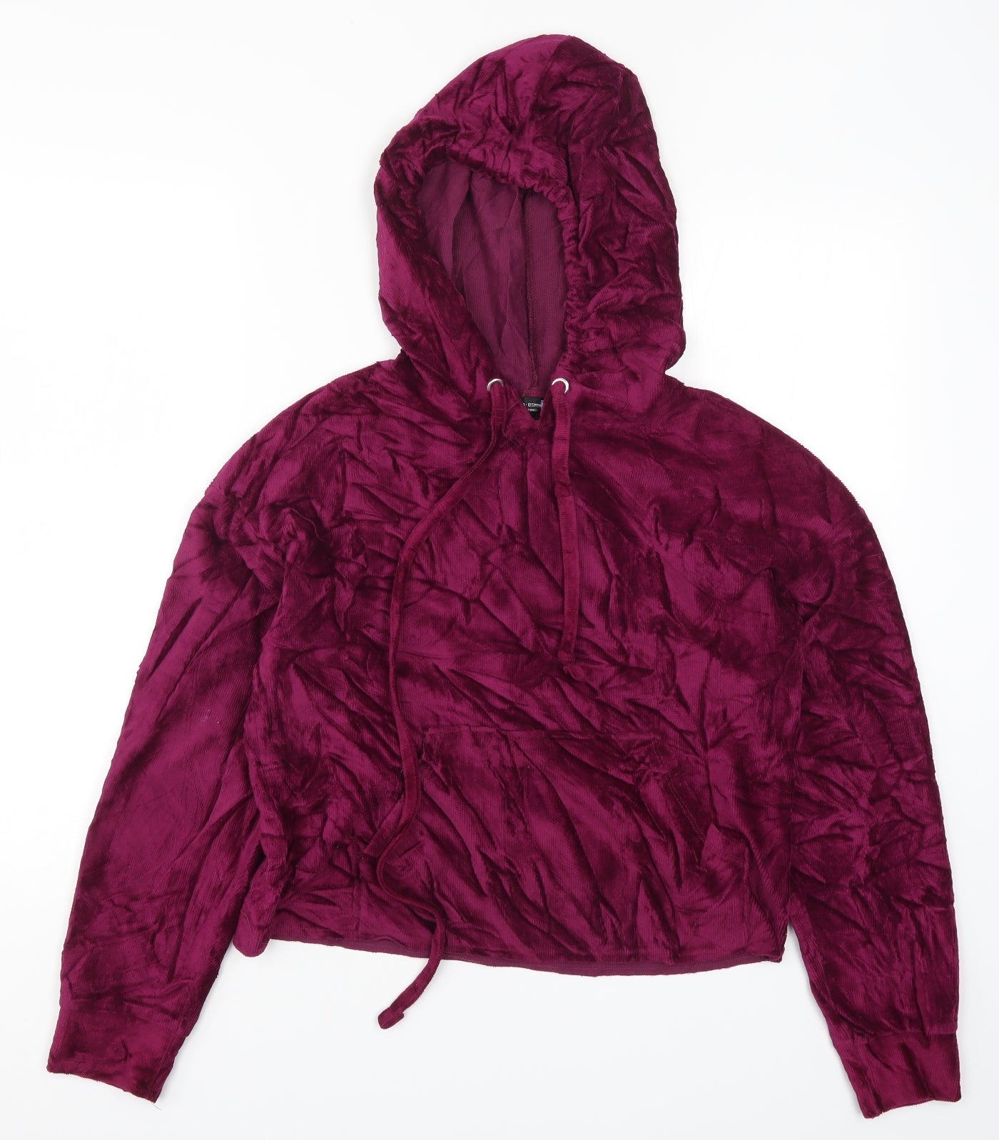 Bershka Womens Pink   Pullover Hoodie Size M