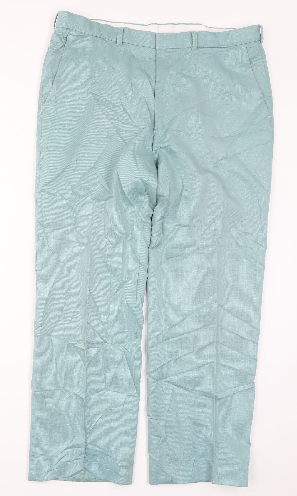 Marks and Spencer Mens Blue   Trousers  Size 34 L31 in