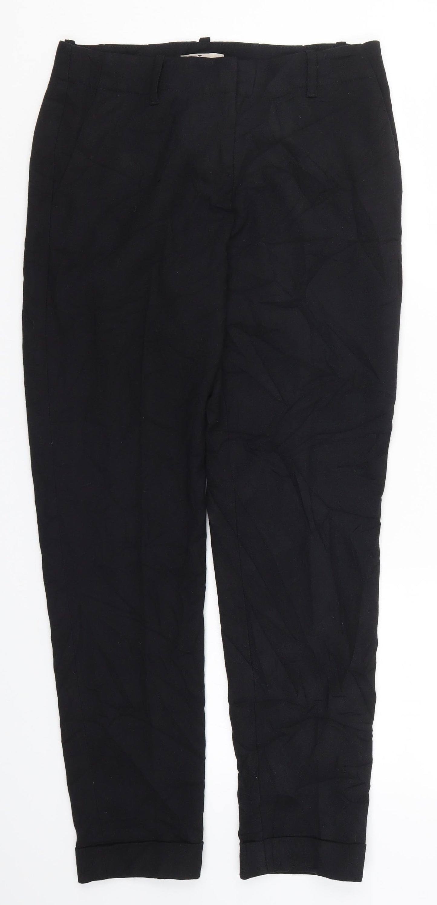 TU Womens Black   Trousers  Size 10 L27 in
