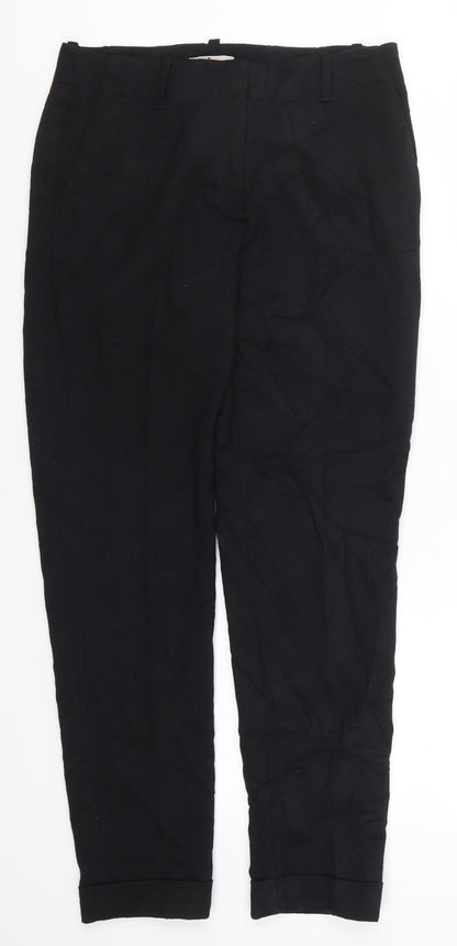 TU Womens Black   Trousers  Size 10 L27 in