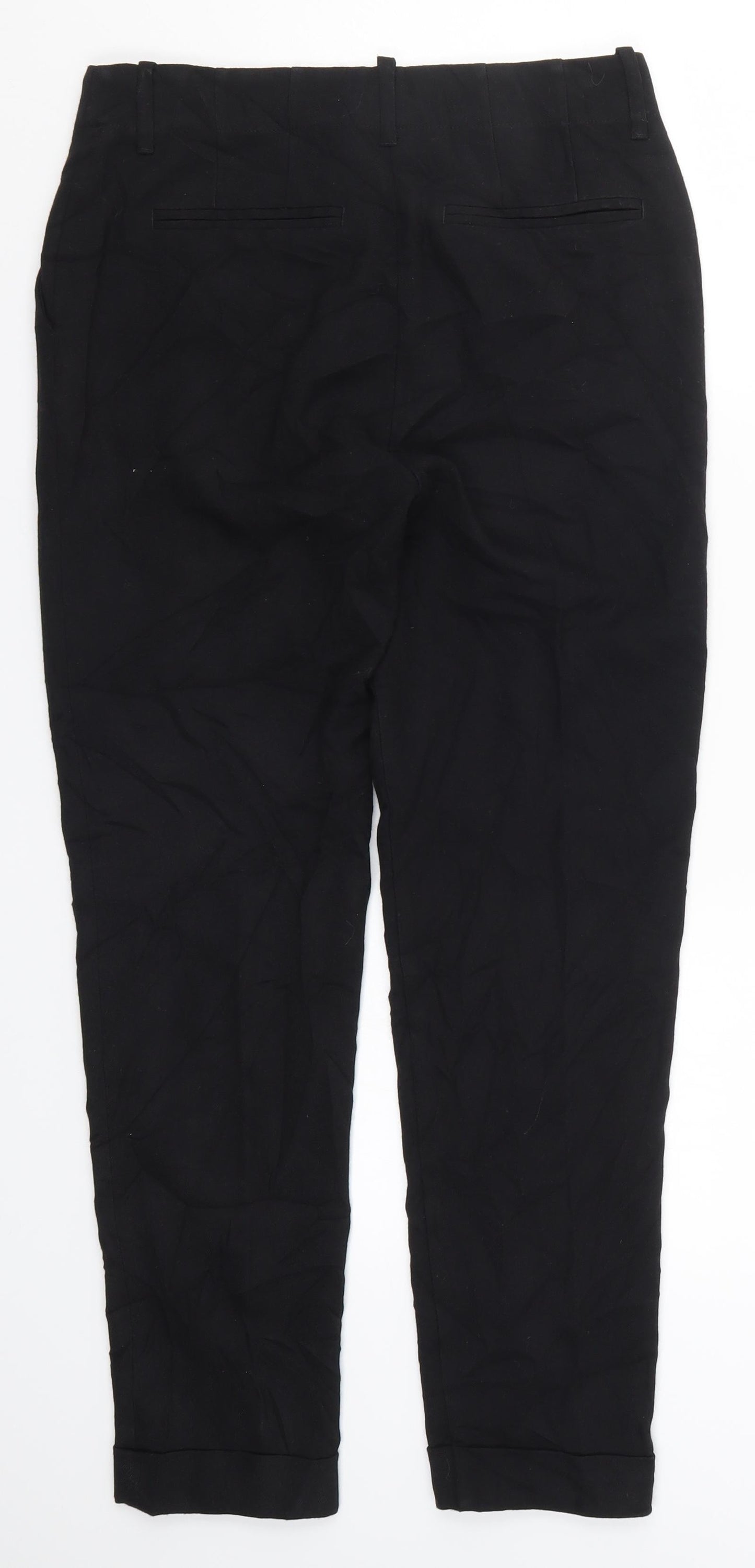 TU Womens Black   Trousers  Size 10 L27 in