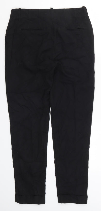 TU Womens Black   Trousers  Size 10 L27 in