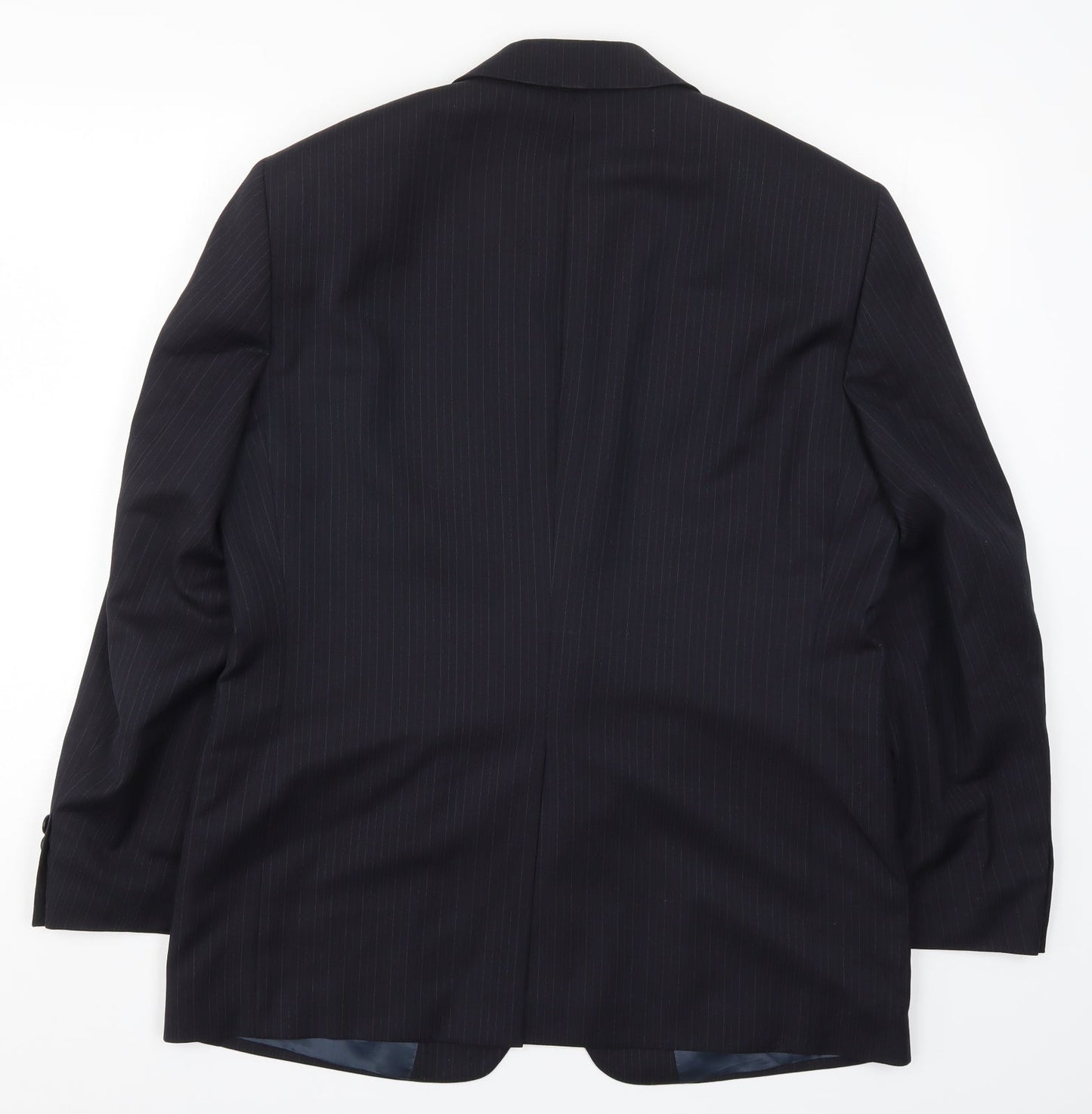 Mens UK Size 40 Marks and Spencer Regular Blue Suit Jacket