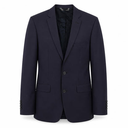 West End Mens Blue   Jacket Suit Jacket Size 38