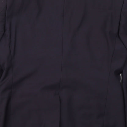 West End Mens Blue   Jacket Suit Jacket Size 38