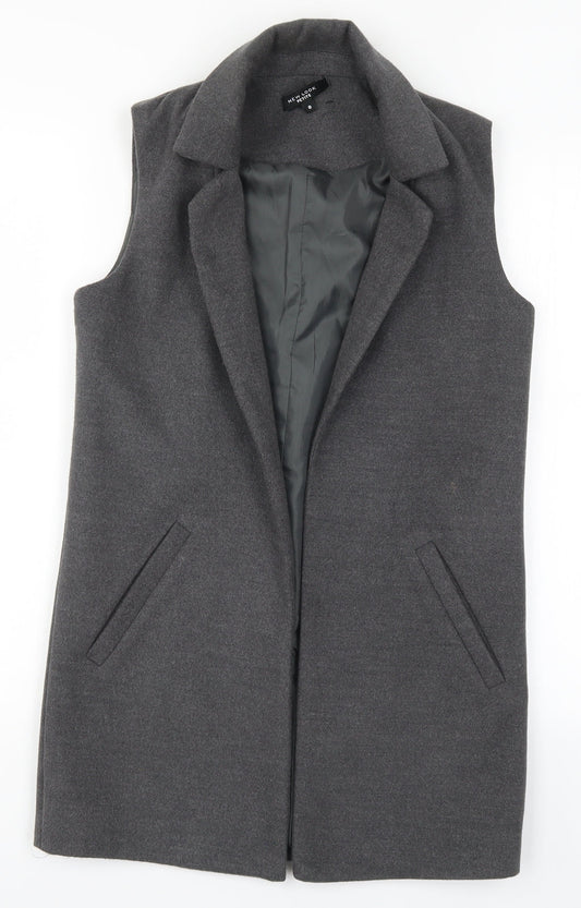 Womens UK Size 8 New Look Grey Jacket