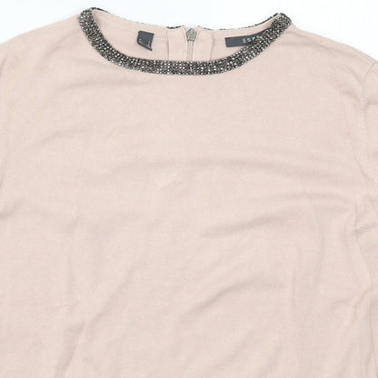 Esprit Womens Pink   Pullover Jumper Size L