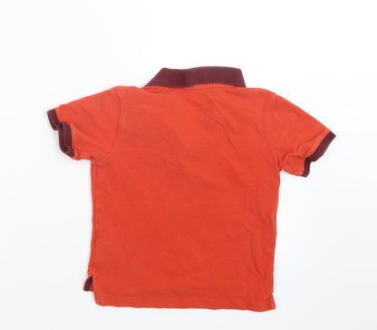 Gap Boys Orange   Basic Polo Size 4 Years