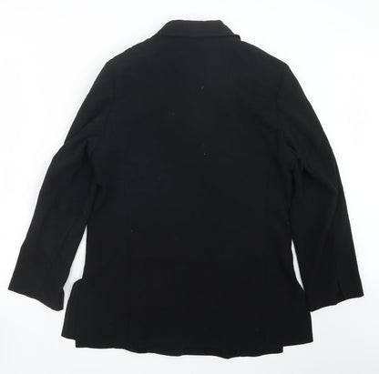 Womens UK Size 14 Gray & Osbourn Black Jacket