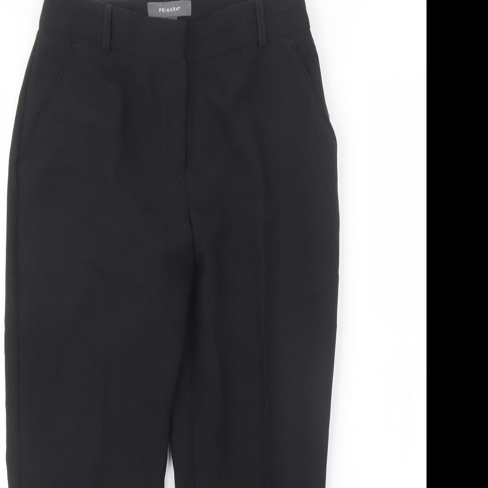 Primark Womens Black   Trousers  Size 8 L25 in
