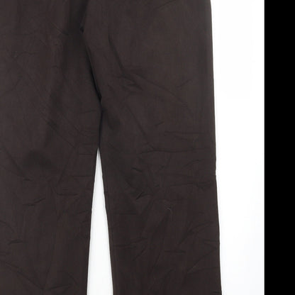 Womens UK Size 16 VINCI Regular Fit  Brown Trousers
