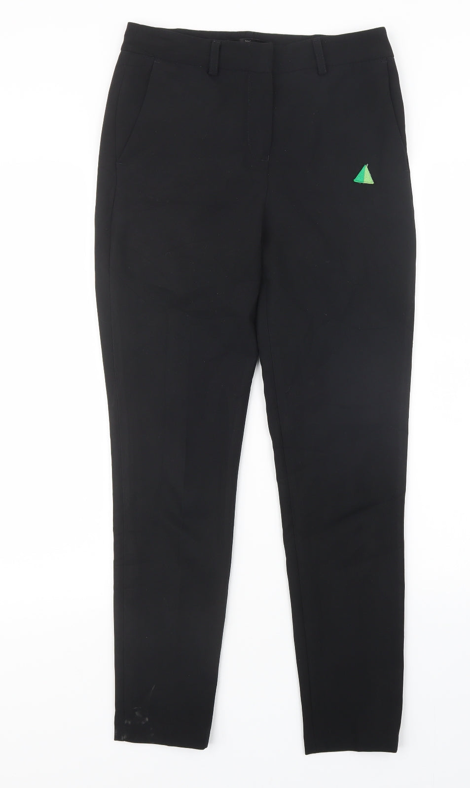 Womens UK Size 6 NEXT Regular Fit  Black Trousers