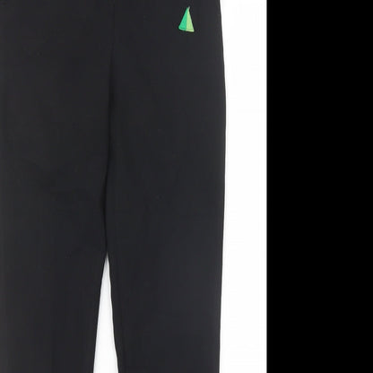 Womens UK Size 6 NEXT Regular Fit  Black Trousers