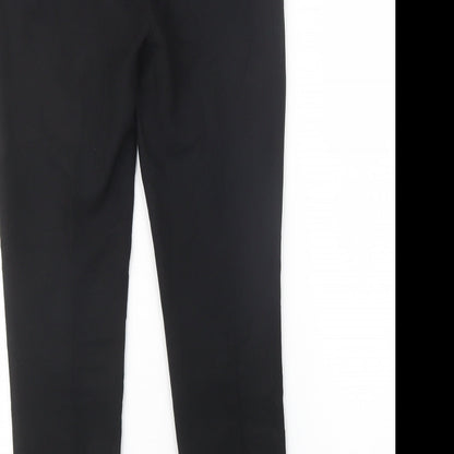 Womens UK Size 6 NEXT Regular Fit  Black Trousers