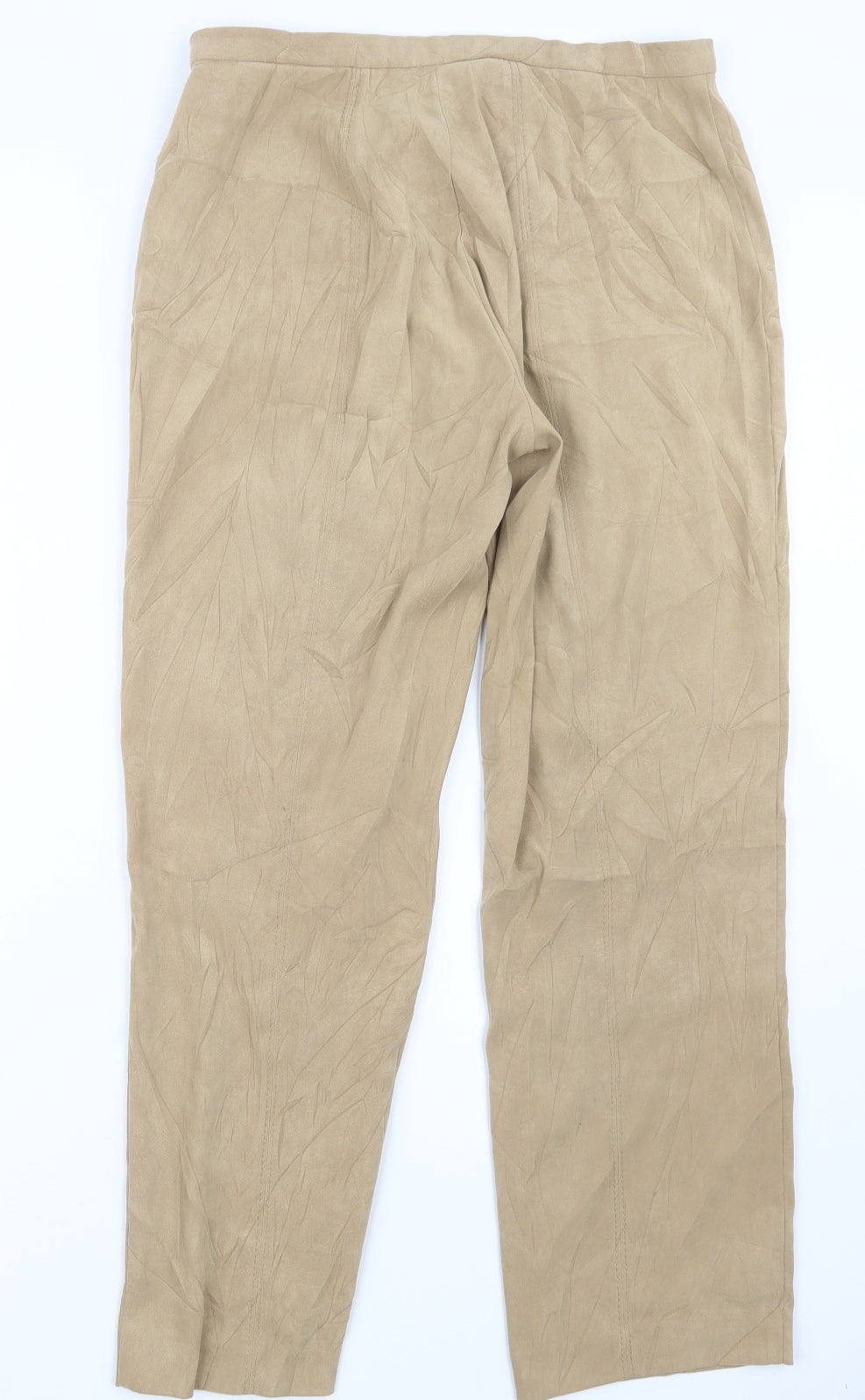 Maine Womens Beige   Trousers  Size 12 L27.5 in